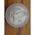 1956 rhodesia and nyasaland two shilling coin