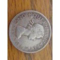1956 rhodesia and nyasaland two shilling coin