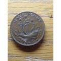 1943 UK half penny