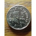 Pilipinas 2003/1993 5 piso coin