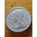 Comores 1964 5 francs coin