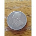 1886 ZAR 1 shilling coin