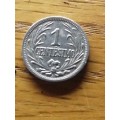 Uruguay 1901  1 centisimo coin