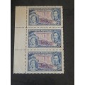 1937 Southern Rhodesia 3d stamps