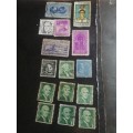 15 USA  stamps
