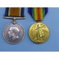 WW1 WAR MEDAL and VICTORY MEDALS.  ( R.A.F. )