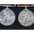 QUEEN`S SOUTH AFRICA MEDAL - DUPLICATE PAIR