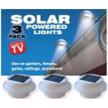 3-pack solar powered light