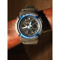 Casio G-Shock AW-591-2ADR - Black+ Blue - Excellent Condition
