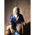 Highly Detailed Chinese Mudman Fisherman Figure