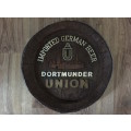 Vintage Sign, Dortmunder Union Beer,  40cm x 40cm x 7cm
