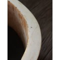 Hand Carved African Tusk/Bone Bowl