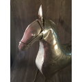 Large Persian Metal Horse