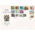 Rhodesia 1966 Definitive issue on FDC