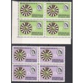 Rhodesia & Nyasaland 4 x Mint blocks of 4 1964