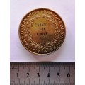 Sterling Silver Medal:South African Cycling Championships:1 Mile 1958
