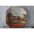 ROYAL DOULTON Rustic England country scene DEPICTING THE HOUNDS