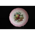 OLD FOLEY--James Kent Staffordshire England plate Pattern NO5197-`FRUITS` 21CM