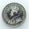 1933 SOUTH AFRICA THREEPENCE 3D