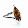 IMPORTED FROM EUROPE BALTIC AMBER 925 SILVER RING