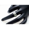 1.38 ct J-K SI2 Colour Round Cut Moissanite  925 Solid Silver Ring