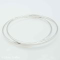 99.9 PURE SOLID SILVER HAND CRAFTED ELEGANT BANGLES EACH BANGLE IS 10g