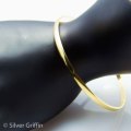 18ct SOLID GOLD HAND CRAFTED BANGLE