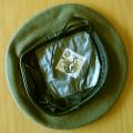 S.W.A.T.F. Beret With Area Force Oxidised Silver Cap Badge With Screws In Place