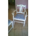 The NOT SO SHABBY CHAIR and matching STOOL