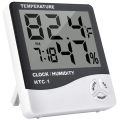 Digital Temperature And Humidity Thermometer Clock