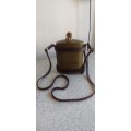 WW2 - Water Bottle with Leather Strap