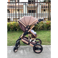 Baby Pram /Stroller - 2 Function Foldable Baby Pram (Khaki) belecoo brand