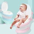 Latest simulation baby plastic toilet potty training seat with cover