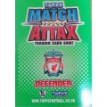 Match Attax Martin Skrtel - Liverpool