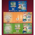 Pokemon tazo albums 4/5 complete collection