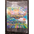 Digimon iron on badge