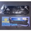PRINZ UV-Test-Lamp  BRAND NEW IN BOX PLUS                                                  Free Gift