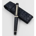 *BREITLING*WOW!RARE BREITLING BALLPOINT PEN IN LEATHER CASE - VALUE R3950