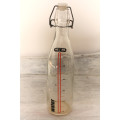 Antique Glass-bottle with OZ & ML