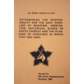 SADF SA Leerorder 3/13/81