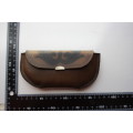 Leather Glass case