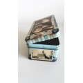 1930s Dutch Candy/sweet/Chocolate Tin Litho Art Deco Zeeuwse Roomboterbabbelaars