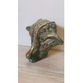 1989 SA Artist Keith Calder "Eromel collection" solid Bronze statue