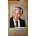 VINTAGE NELSON MANDELA MAT/CARPET