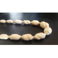 Beautiful Vintage Hand Carved Bone Necklace