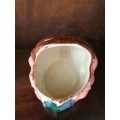 SOUTH AFRICAN LUCIA WARE BRIGHT COLOURFUL FLOWER PORCELAIN BASKET