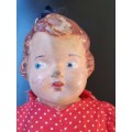 ANTIQUE HAIRBOW PEGGY RELIABLE DOLL MADE IN CANADA
