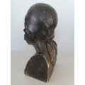AFRICAN CRAVING BUST Dated 1978, SIGNED S, MKOKA