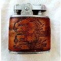 Madison Lighter with African Map leather cover