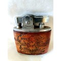 Madison Lighter with African Map leather cover